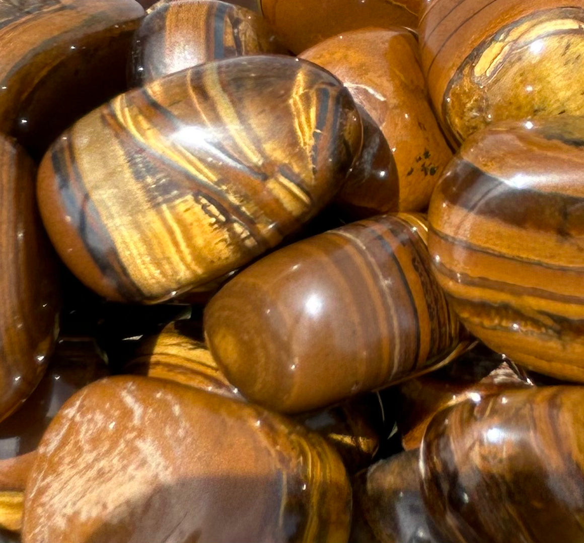 Tiger Iron Tumbles Mountain Mineral Market